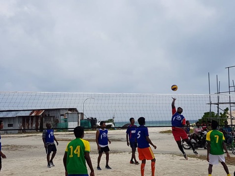 20th Anniversary friendly volleyball match