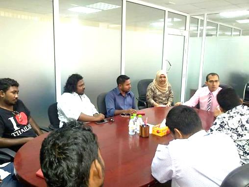 Meeting with Minister Maleeh